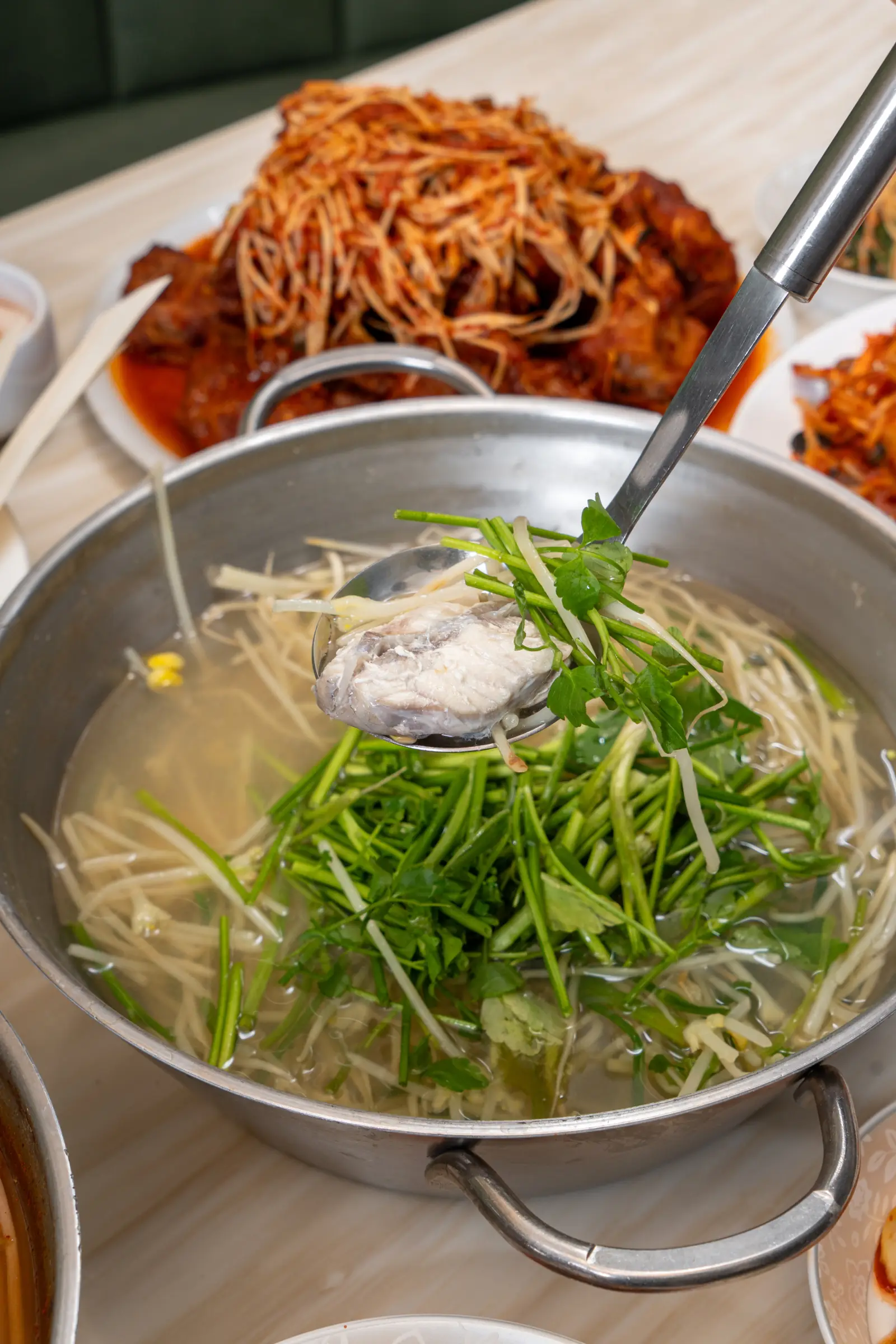 Pufferfish course spread